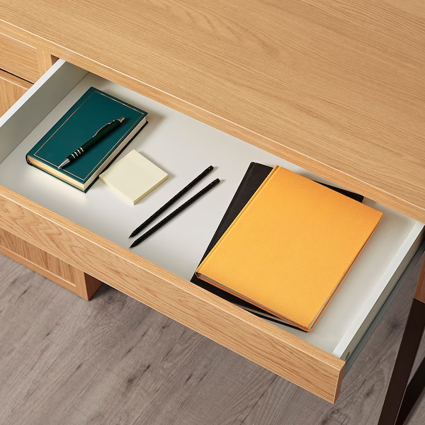 Комп'ютерний стіл MICKE 105х50 см IKEA 403.517.41 дуб - изображение 4