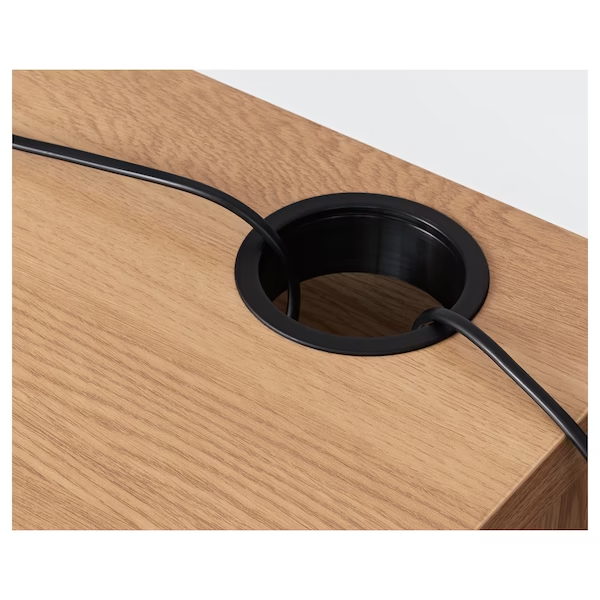 Комп'ютерний стіл MICKE 73х50 см IKEA 203.517.42 дуб 73х50 - Фото 4 Комп'ютерний стіл MICKE 73х50 см IKEA 203.517.42 дуб 73х50 - изображение 4