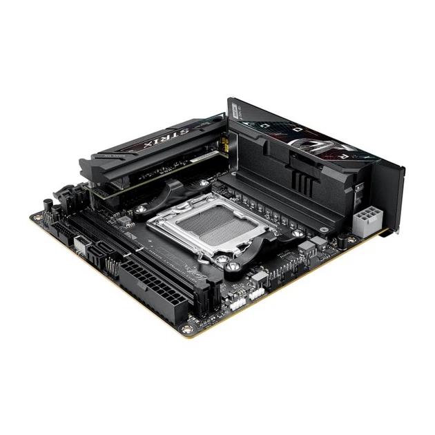 Материнcька плата ASUS ROG STRIX B850-I GAMING WIFI sAM5 B850 2xDDR5 M.2 HDMI USB Type-C WiFi BT mIT - Фото 12 Материнcька плата ASUS ROG STRIX B850-I GAMING WIFI sAM5 B850 2xDDR5 M.2 HDMI USB Type-C WiFi BT mIT - зображення 12