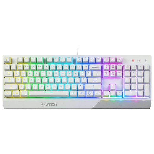 Клавіатура MSI Vigor GK30 WHITE UA - зображення 3