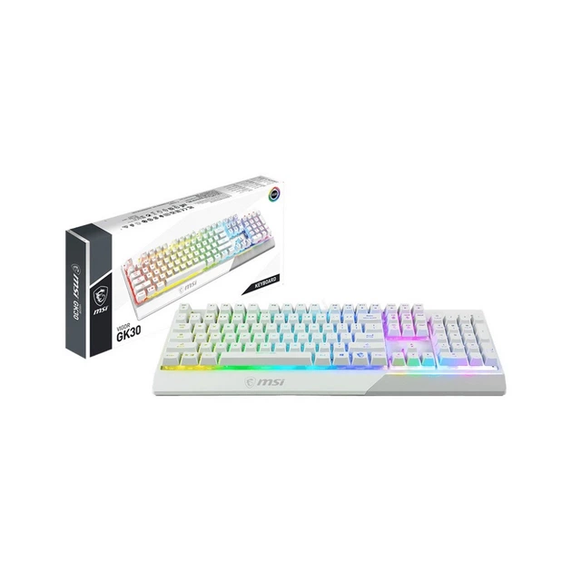 Клавіатура MSI Vigor GK30 WHITE UA - зображення 10