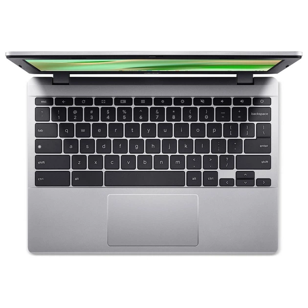 Ноутбук Acer Chromebook CB311-12H 11", Intel C N100, 8GB, F128GB, UMA, ChromeOS, сріблястий - Фото 6 Ноутбук Acer Chromebook CB311-12H 11", Intel C N100, 8GB, F128GB, UMA, ChromeOS, сріблястий - зображення 6