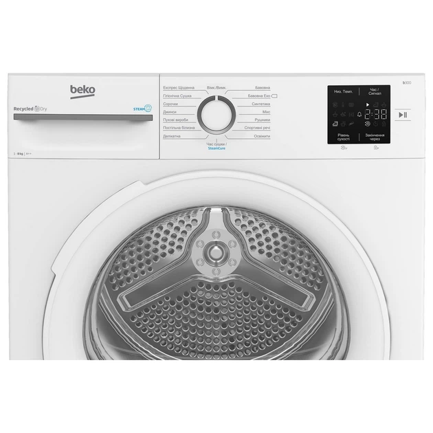 Сушильна машина Beko BM3T38239WW - Фото 5 Сушильна машина Beko BM3T38239WW - зображення 5