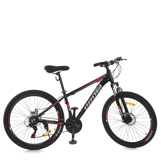 Спортивный велосипед MTB2602-2 с размером колес 26", черно-красного цвета - изображение 7