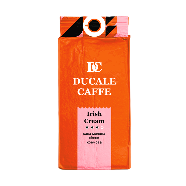Кава в брикетах Ducale Irish Cream 0,25кг - Фото 1 Кава в брикетах Ducale Irish Cream 0,25кг - изображение 1