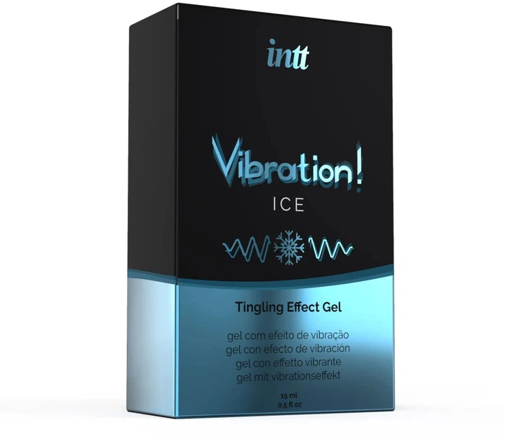 Рідкий вібратор Intt Vibration Ice з охолоджувальним ефектом 15 мл (ROZ6501053570) - зображення 3