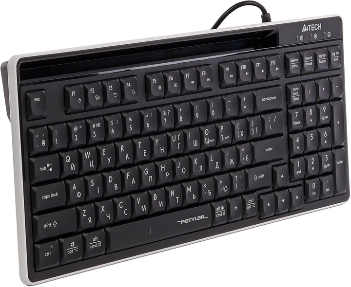 Клавиатура проводная A4Tech FX70 USB Black (4711421001861) - изображение 3
