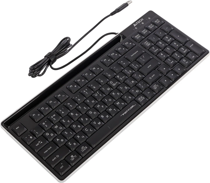 Клавиатура проводная A4Tech FX70 USB Black (4711421001861) - изображение 4