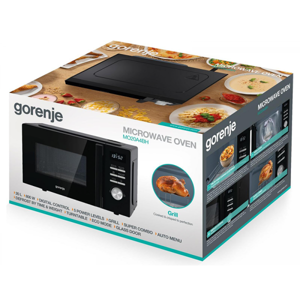 Мікрохвильова піч Gorenje - mo 20 a 4 bh - зображення 9