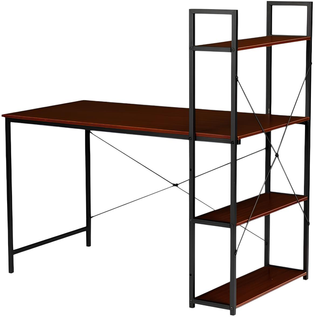 Biurko komputerowe ModernHome by Multistore regał z półkami (PJJCT0002-303) - obraz 3