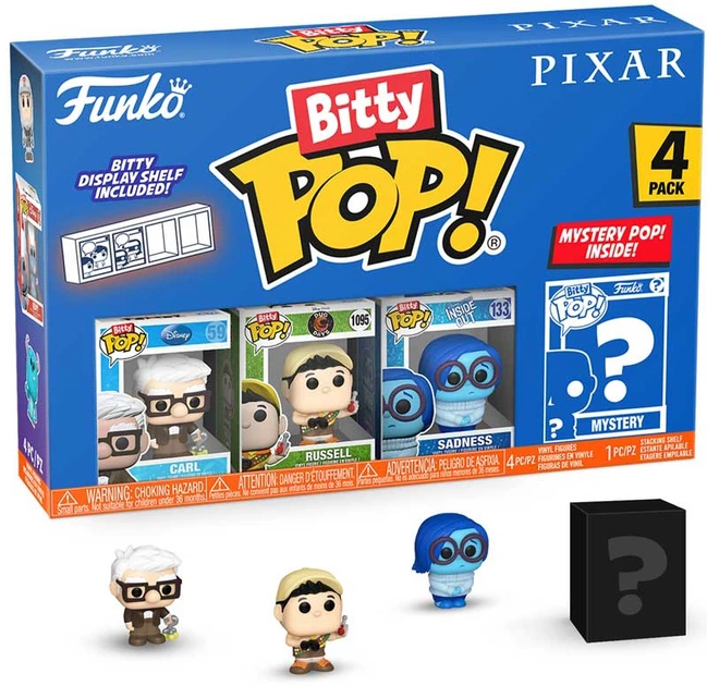 Zestaw figurek Funko Bitty Pop Pixar 75476 (889698754767) - obraz 4