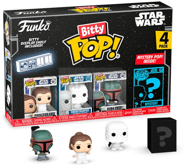 Zestaw figurek Funko Bitty Pop SW S2 12 szt 85884 (889698858847) - obraz 3