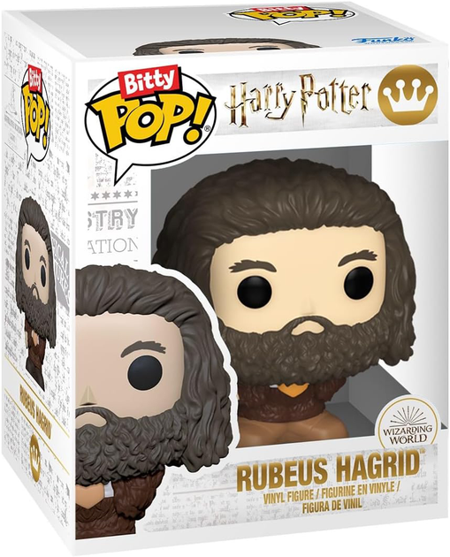 Zestaw figurek Funko Bitty Pop HP GoF Hagrid 4 szt 83657 (889698836579) - obraz 3