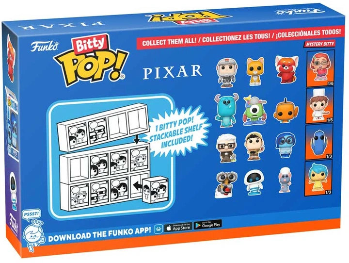 Zestaw figurek Funko Bitty Pop Pixar 75476 (889698754767) - obraz 5
