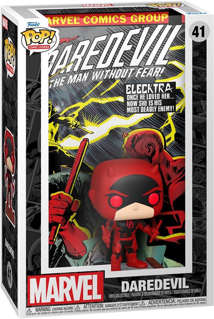 Figurka Funko Pop Comic Cover Marvel Daredevil #168 1 szt 74421 (889698744218) - obraz 1