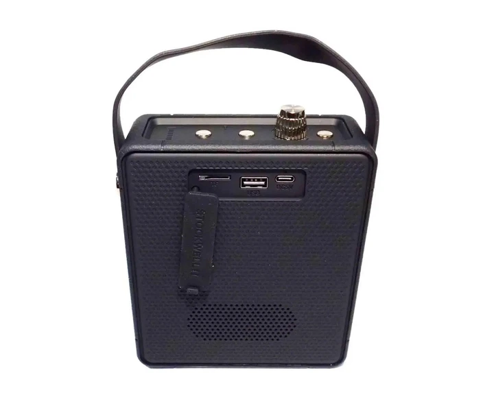 Портативная акустическая колонка STOCKWELL BT W2 USB microSD Type-C 9147 - Фото 2 Портативная акустическая колонка STOCKWELL BT W2 USB microSD Type-C 9147 - изображение 2