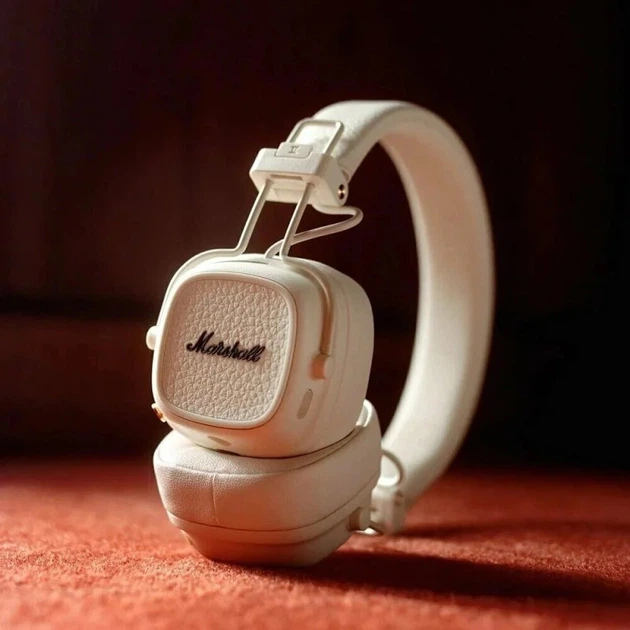 Наушники беспроводные Marshall Major V Cream (1006833) - изображение 6