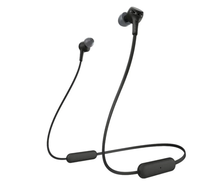 Наушники беспроводные Sony WI-XB400 Black (WIXB400B.CE7) - Фото 1 Наушники беспроводные Sony WI-XB400 Black (WIXB400B.CE7) - изображение 1