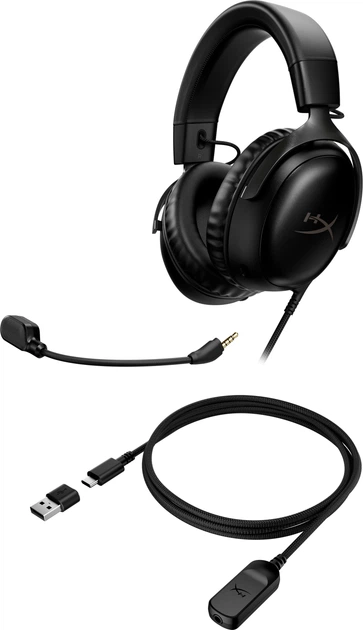 Наушники HyperX Cloud III Black (727A8AA) - изображение 5