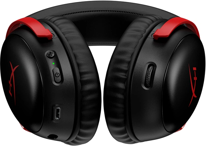 Навушники HyperX Cloud III Wireless Black-Red (77Z46AA) - зображення 5
