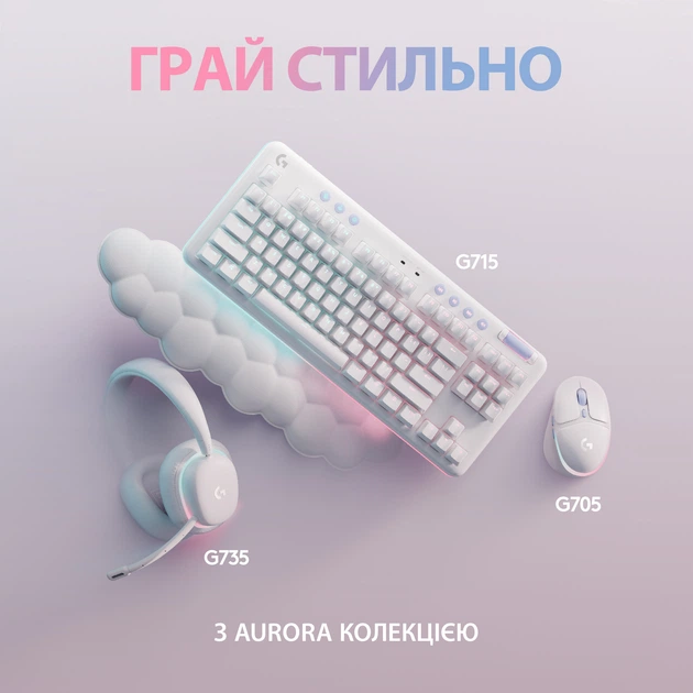 Наушники Logitech G735 Wireless Gaming Headset OFF WHITE (981-001083) - изображение 9