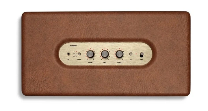 Портативная колонка Marshall Woburn II Brown (1002767) - Фото 3 Портативная колонка Marshall Woburn II Brown (1002767) - изображение 3