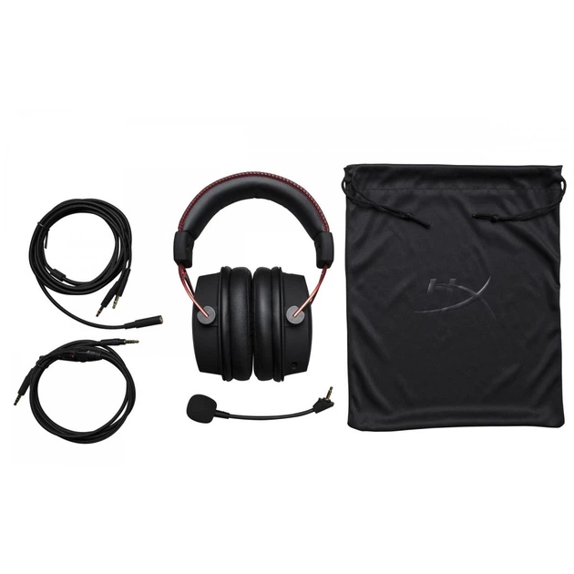 Компьютерная гарнитура HyperX Cloud Alpha (HX-HSCA-RD) Black [43249] - изображение 3