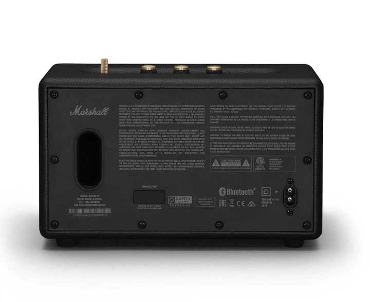 Акустическая система Marshall Loud Speaker Acton III Bluetooth Black (1006004) - изображение 4