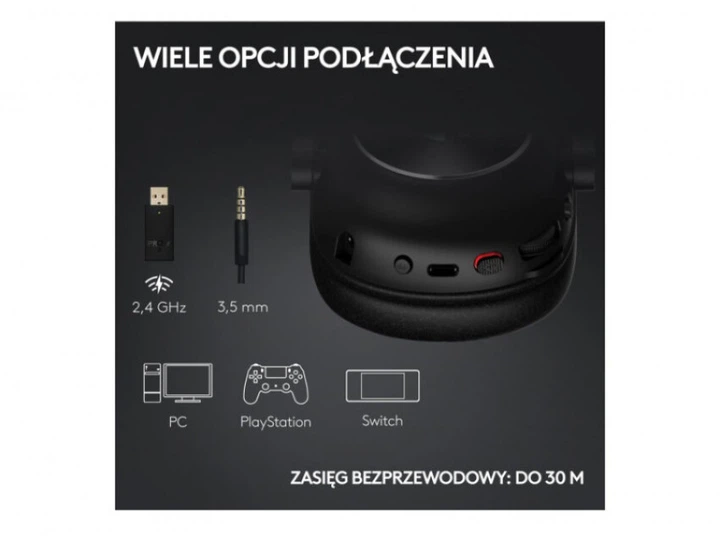 Навушники з мікрофоном Logitech G Pro X 2 Lightspeed Pink (981-001275) - изображение 7