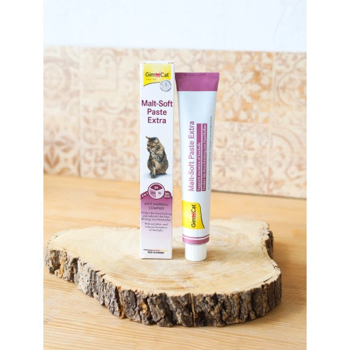 Паста GimCat Every Day Malt-Soft Paste Extra для кошек выведение шерсти из желудка 200 г - изображение 5