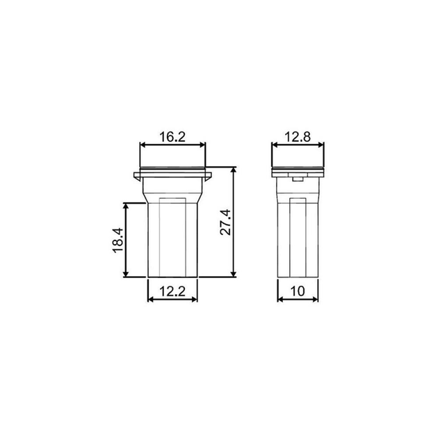 Предохранитель корпусной FJ16, FJ10 40А - изображение 2