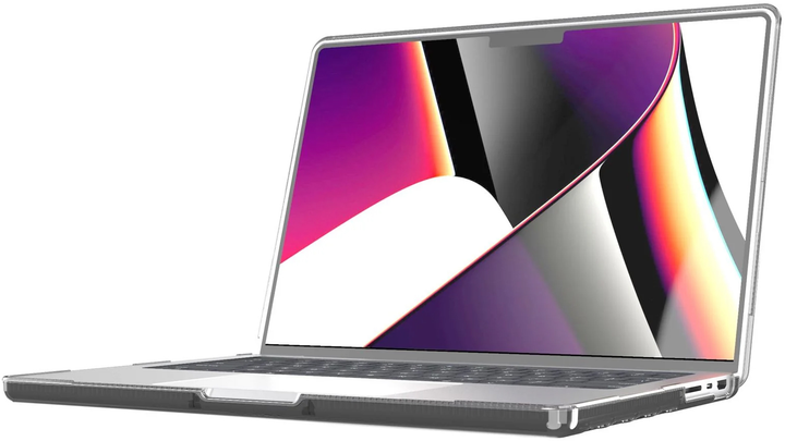 Etui na laptopa Tech21 Evo Hardshell Case Cover do Apple MacBook Pro 14" M1/M2 2021 Ash (T21-9482) - obraz 6
