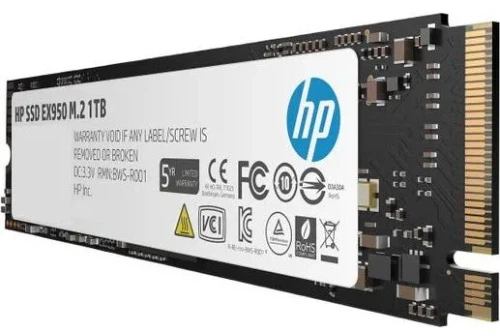 SSD диск HP EX950 1TB M.2 2280 PCIe 3.0 x4 3D NAND (5MS23AA