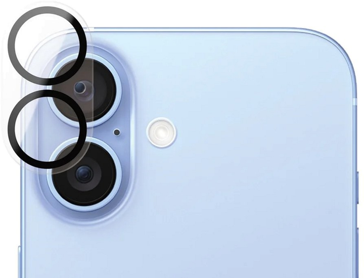 Захисне скло Panzer Glass PicturePerfect Camera Lens Protector для iPhone 16 / 16 Plus Transparrent (5715685002960) - зображення 3