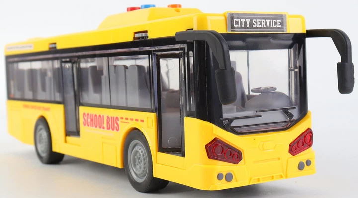 Автобус школьный Diy Toys Инерционный со световым и звуковым эффектом (TOYSCJ-4007550) - изображение 3