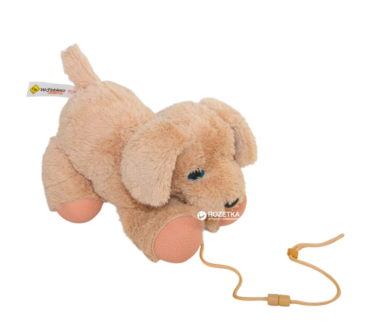 Интерактивная игрушка Wobbleez Овчарка Лабрадор Бежевая (60002) - изображение 2