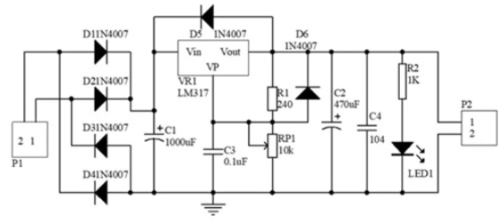 Конструктор модуль регулятора напряжения LM317 собери сам DIY (287373) - изображение 3