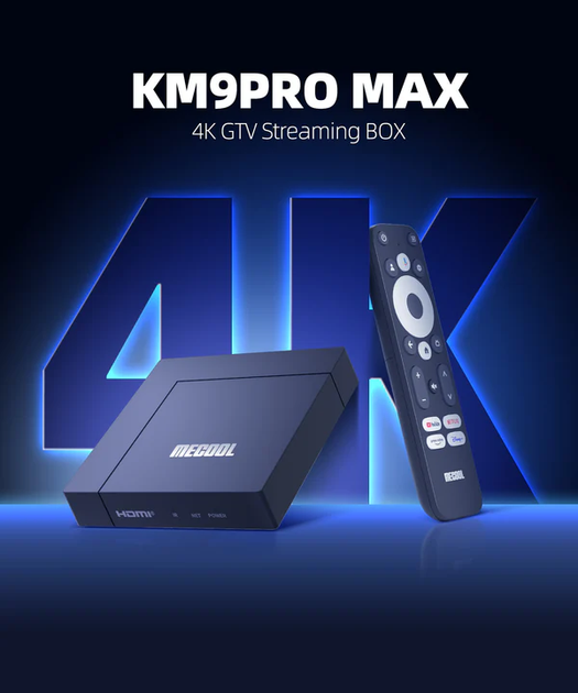 MECOOL KM9 PRO MAX 4K Smart TV Box із сертифікацією Google TV та Netflix - зображення 9