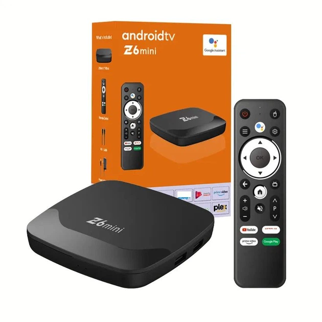 Смарт ТВ-приставка Z6 mini 1/8Гб Android TV 13 Amlogic S905L