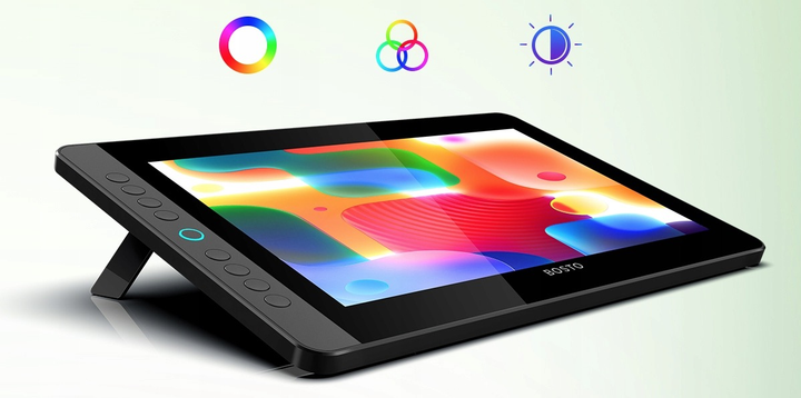 Tablet graficzny Bosto BT-13HDK-T Black (6972288300476) - obraz 6