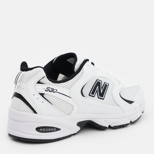 Чоловічі кросівки New Balance 530 MR530EWB 44.5 (10.5US) Білий/Чорний (196071168012) - зображення 5