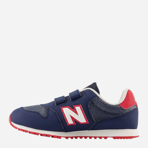 Sneakersy chłopięce na rzepy New Balance 500 PV500NV1 28 (10.5US) Granatowe (196432579150) - obraz 3