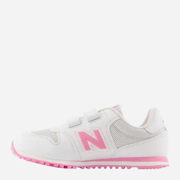 Дитячі кросівки для дівчинки New Balance 500 PV500QP1 34.5 (2.5US) Білі (196432580132) - зображення 3