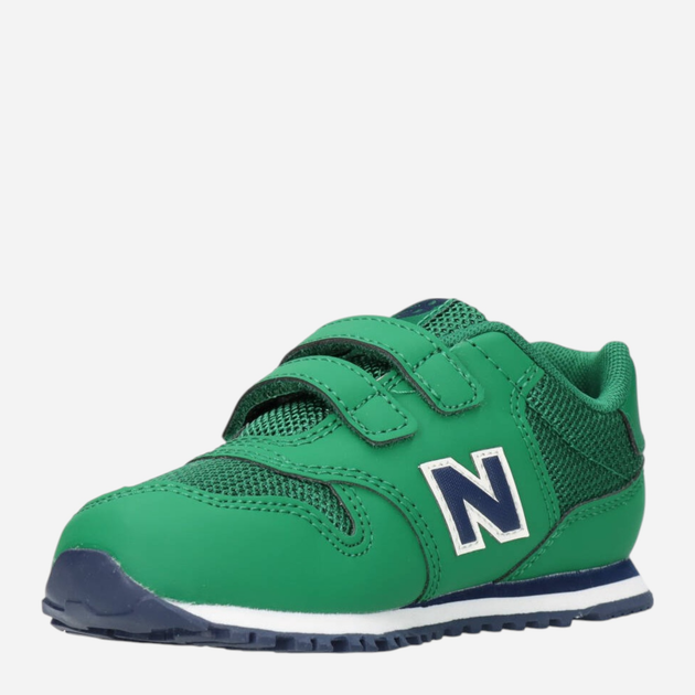 Sneakersy chłopięce na rzepy New Balance 500 IV500CP1 22.5 (6US) Zielone (196432599004) - obraz 5