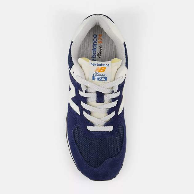 Sneakersy młodzieżowe chłopięce New Balance 574 GC574VPN 37 (4.5US) Niebieskie (197967811289) - obraz 4