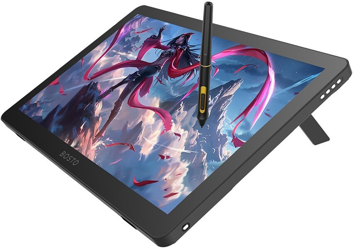 Tablet graficzny Bosto BT-19HDT(P) Plastic case Black (6972288300711) - obraz 3