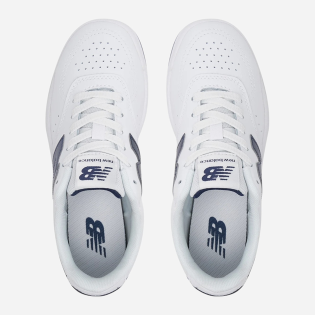 Sneakersy młodzieżowe chłopięce New Balance B80 GSB80WB 38.5 (6US) Białe (197968176158) - obraz 4