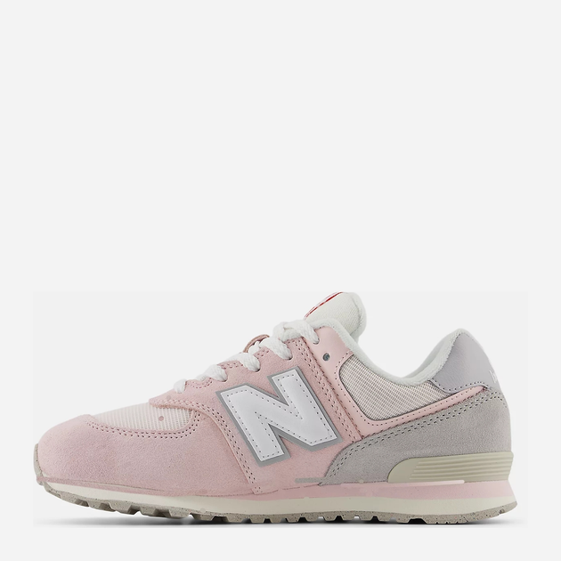 Sneakersy młodzieżowe dziewczęce New Balance 574 GC574BKM 38.5 (6US) Różowe (197968179265) - obraz 3