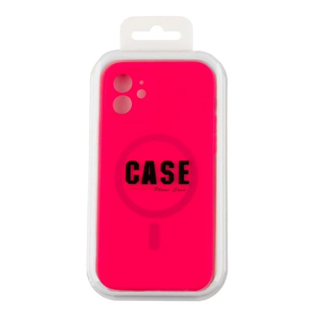 Чохол Glow Silicone Case Full Camera with Magsafe для iPhone 12 Колір Blue - зображення 8