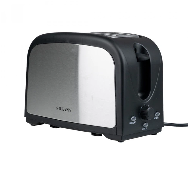 Тостер Sokany HJT-008s Slice Toaster 800W тостерница для бутербродов - PRO - Фото 5 Тостер Sokany HJT-008s Slice Toaster 800W тостерница для бутербродов - PRO - изображение 5
